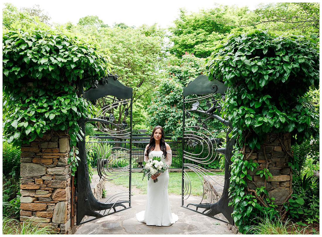ARBORETUM ASHEVILLE BRIDAL SESION