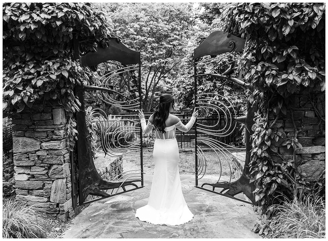 ARBORETUM ASHEVILLE BRIDAL SESION
