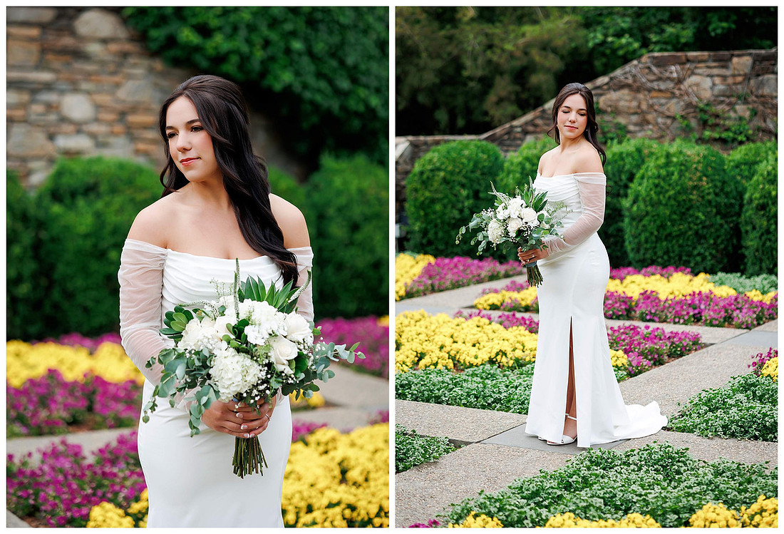 ARBORETUM ASHEVILLE BRIDAL SESION