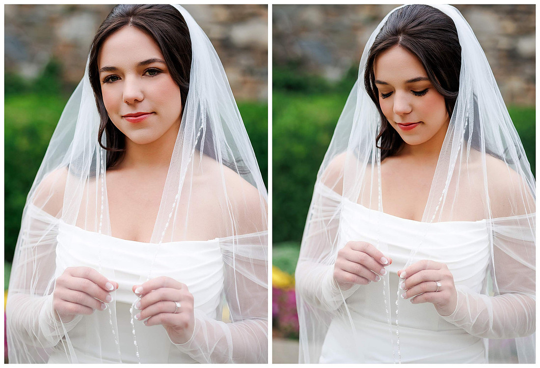 ARBORETUM ASHEVILLE BRIDAL SESION