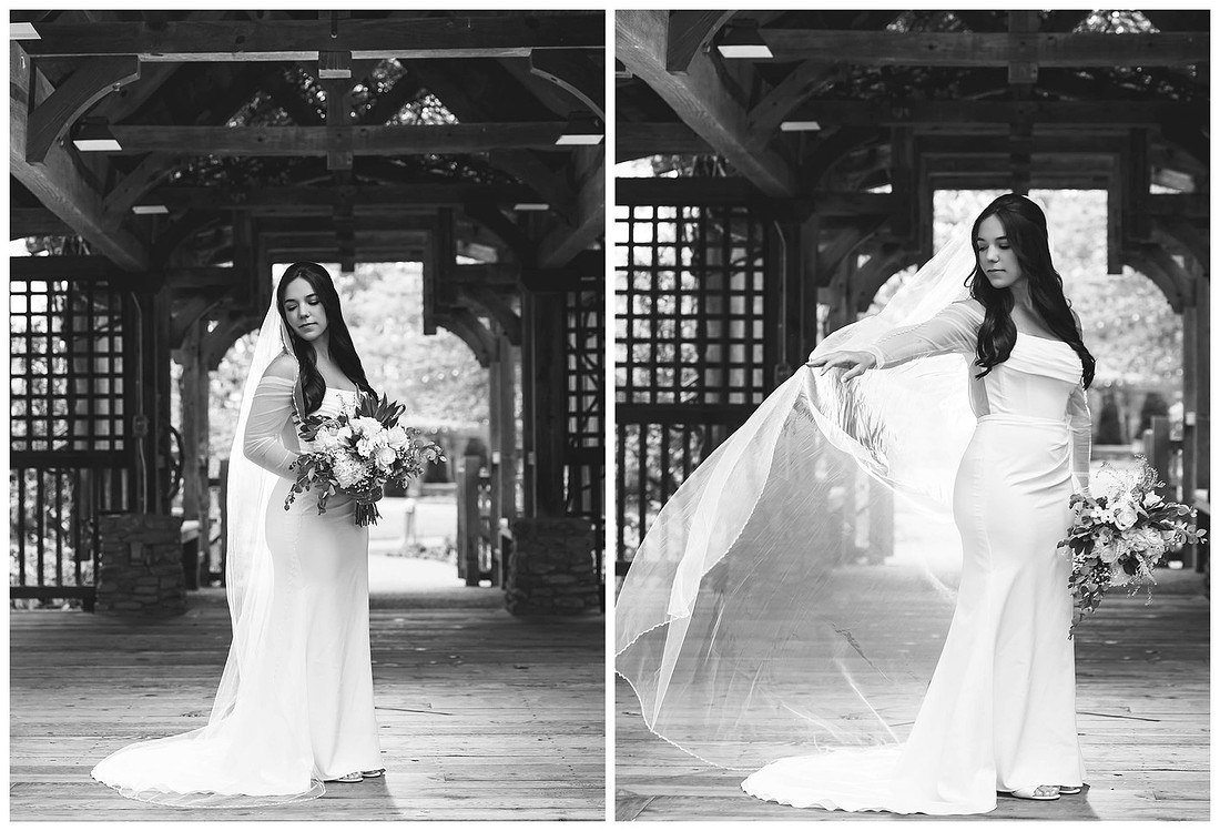 ARBORETUM ASHEVILLE BRIDAL SESION