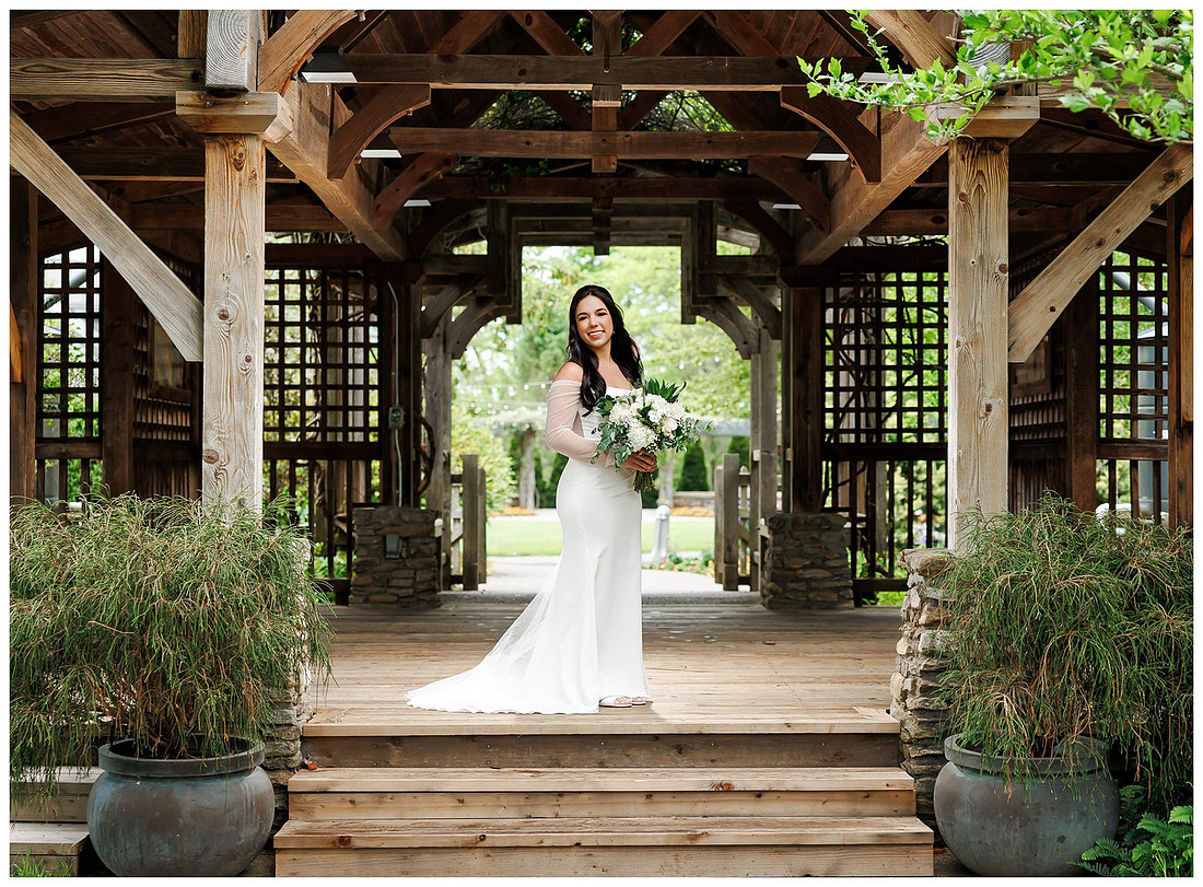 ARBORETUM ASHEVILLE BRIDAL SESION