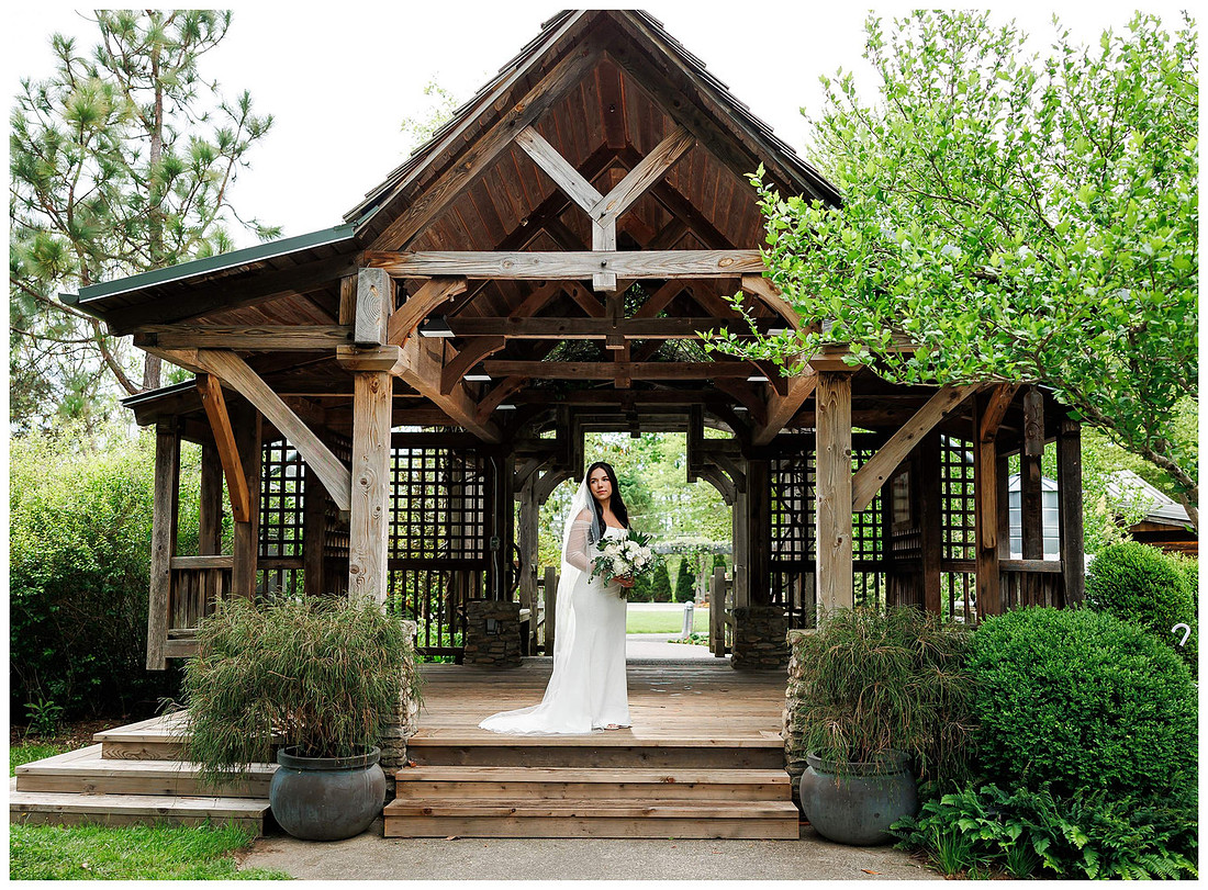 ARBORETUM ASHEVILLE BRIDAL SESION