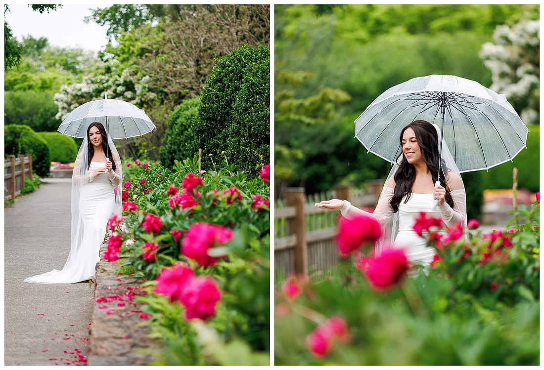 ARBORETUM ASHEVILLE BRIDAL SESION