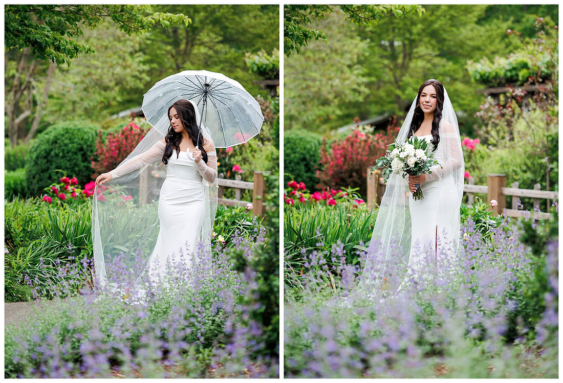 ARBORETUM ASHEVILLE BRIDAL SESION