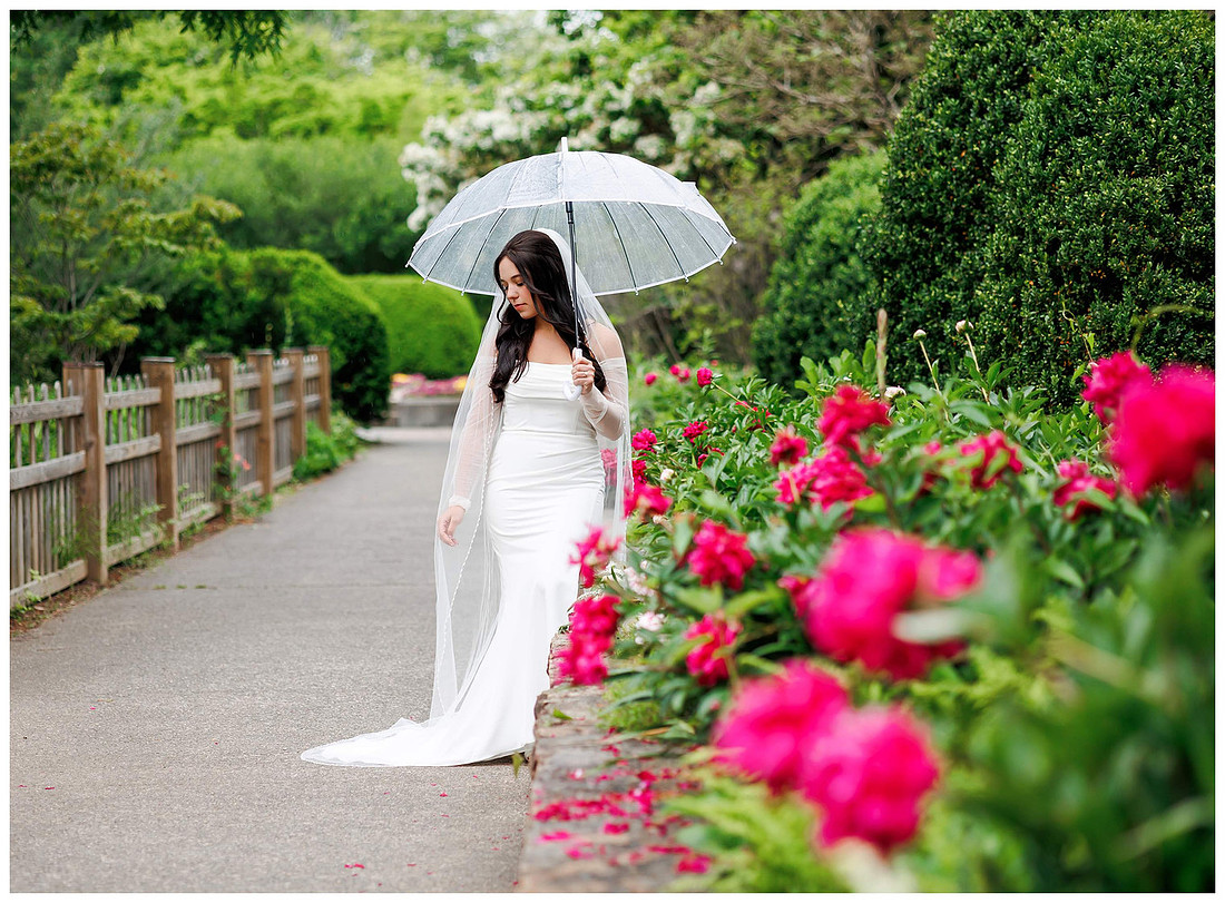 ARBORETUM ASHEVILLE BRIDAL SESION