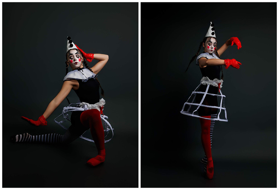 dance photo, ballet, halloween dance, spooky season, studio 