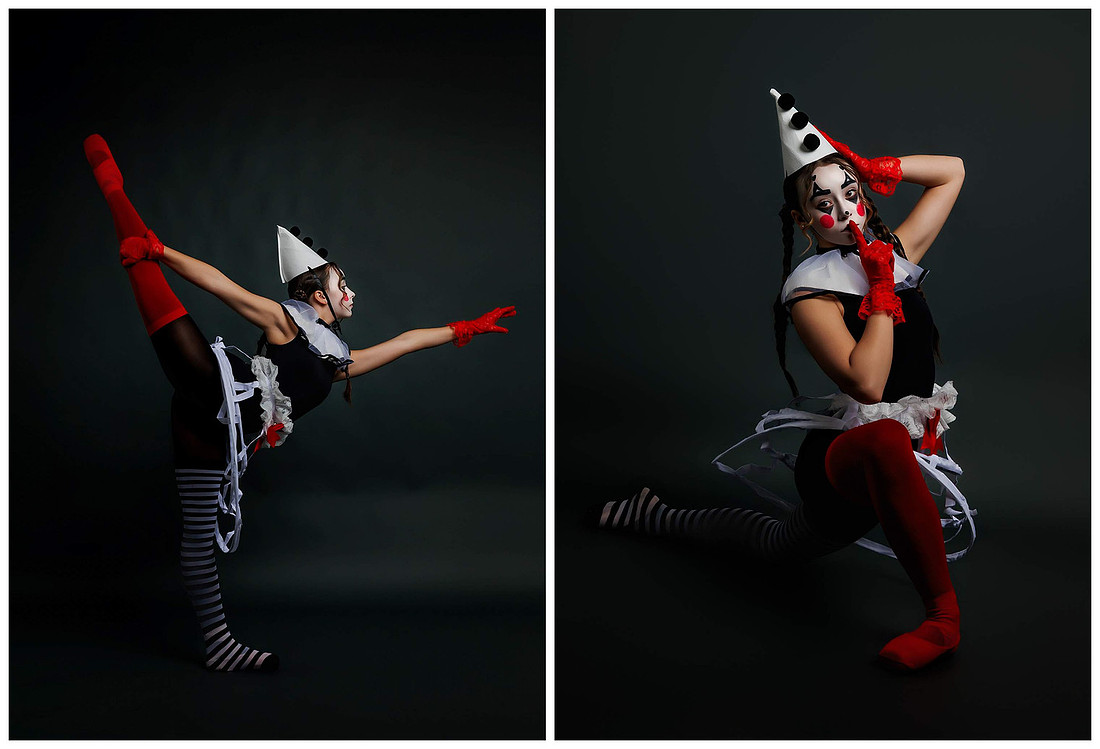 dance photo, ballet, halloween dance, spooky season, studio 