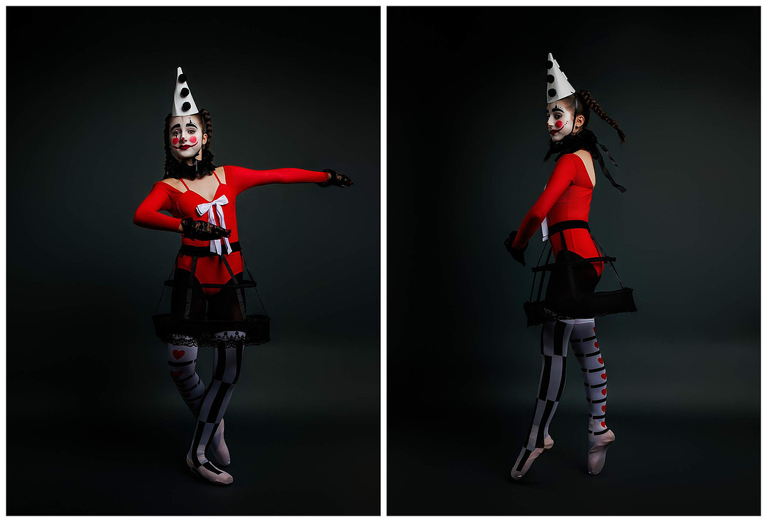 dance photo, ballet, halloween dance, spooky season, studio 