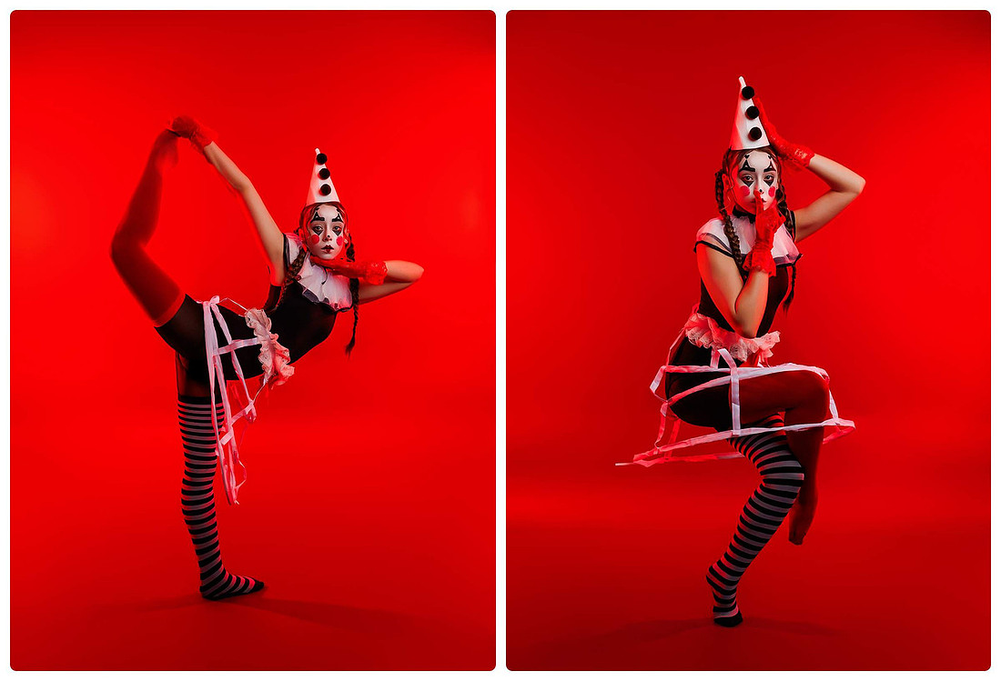 dance photo, ballet, halloween dance, spooky season, studio 