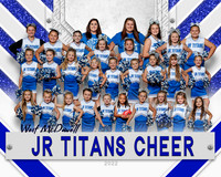 WEST JR TITANS CHEER